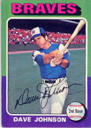 1975 Topps Baseball Cards      057      Dave Johnson